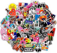 100-Pcs Featured Stickers, Suitable for Children and Adults of All Ages, Fast Shipped by Amazon, Decals Vinyls for Laptop, Kids, Cars, Motorcycle, Bicycle, Skateboard Luggage, Bumper