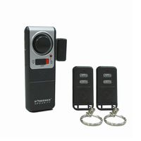 Doberman Security SE-0119A Wireless Door Alarm with 2 Remote Controls (Silver/Black)