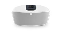 Bluesound Pulse Mini 2i Compact Wireless Multi-Room Smart Speaker with Bluetooth -White - Works with Alexa and Siri