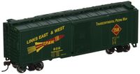 Bachmann Trains Toledo Peoria And Western 40' Box Car-Ho Scale