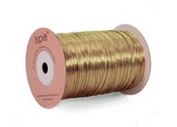 Ispie Rayon Raffia Ribbon Crochet Yarn 1/4" 100-Yard Pearlized Colors (Blonde)