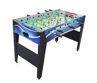 Hathaway Allure 48-in Foosball Table, Blue, 48.5" L x 24" W x 31" H, Black
