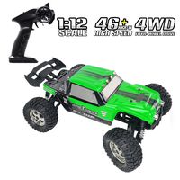 Tecesy RC Cars 1/12 Scale 4WD Off Road Remote Control Cars with LED Lights, 2.4GHz Radio Remote Control Truck Monster, High Speed Crawler RC Car for Adults（New）