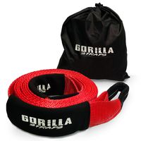 Gorilla Straps Heavy Duty Recovery Tow Strap - 3" x 20ft 30,000lb strength with reinforced loops built for off-roading, mud, snow and other emergency towing