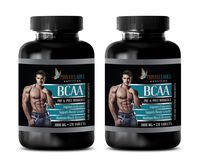 pre Workout Amino acids Supplements - BCAA 3000 MG - PRE & Post Workout - bcaa Without Artificial sweeteners - 2 Bottles 240 Tablets