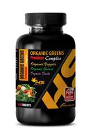 antioxidant Supplement for Women - Organic Greens - Premium Complex - Barley Grass Supplement - 1 Bottle 60 Tablets
