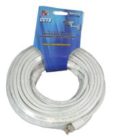 Blast King RG59+2C 50W 50-Feet White Siamese Coaxial Cable
