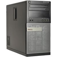 Dell 9020 Tower, Core i7-4770 3.4GHz, 16GB RAM, 500GB Hard Drive, DVDRW, Windows 10 Pro 64bit (Renewed)