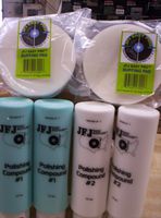JFJ Easy Pro 2 SOLUTION #1, 2 SOLUTION # 2, 2 Buffing Pad Combo