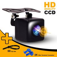 Car Backup Camera-Universal-Fits All Vehicles- Front or Rear View Camera Configurable - with Parking Guidelines ON/OFF Option-HD Night Vision-Auto Reverse-Wide Angle Back Up Camera by CARSGADGET