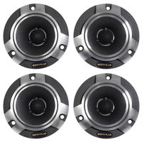 (4) Rockville RT5 2" Aluminum Car/Pro Tweeters w Titanium Diaphragm+Kapton VC