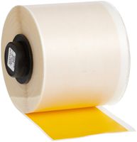 Brady HandiMark 50' Length 2" Width, B-580 Vinyl Film, Yellow Indoor/Outdoor Tape