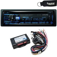 Alpine CDE-175BT CD Receiver with NFC & Bluetooth Wireless Technology - Includes SWI-CP2 Steering Wheel Interface