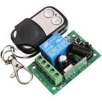 UHPPOTE 433MHz 1-Channel Wireless Remote Control Switch & Receiver