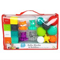 Infantino Balls, Blocks, & Buddies Activity Toy Set
