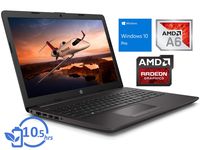 HP 255 G7 Laptop, 15.6" FHD Display, AMD A6-9225 Upto 3.0GHz, 8GB RAM, 128GB SSD, HDMI, Card Reader, Wi-Fi, Bluetooth, Windows 10 Pro