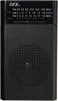 QFX R-35 Portable Shortwave Radio Black
