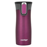 Contigo AUTOSEAL West Loop Vaccuum-Insulated Stainless Steel Travel Mug, 16  oz, Radiant Orchid Trans Matte