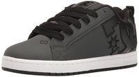 DC Men's Court Graffik SE Skate Shoe,Grey/White,11.5 D US