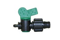 Hoss Tools Drip Tape Row Start Valve | 20 Pack | 1/4" Barb for 5/8" Drip Tape