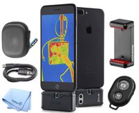 FLIR One Pro LT Pro-Grade Thermal Camera for iOS Smartphones with Accessory Bundle
