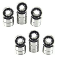 (20) 5x11x4mm Precision Ball Bearings ABEC 1 Rubber Seals