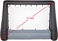 Gemmy 44416 Airblown Movie Screen Deluxe Inflatable, Giant 173"