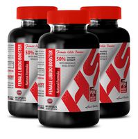 Longjack Supplement - Female LIBIDO Booster Natural Formula - Increase Sex Drive (3 Bottles)