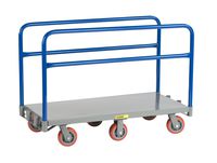 Little Giant APT6W-3048-6PY 6-Wheel Adjustable Sheet and Panel Truck, 3600 lbs Capacity, 48" Length x 30" Width Platform