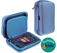 Navitech Blue Premium Travel Hard Carry Case Cover Sleeve Compatible with The VTech KidiBuzz G2