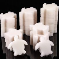 Chuangdi 24 Pieces Oil Absorbing Scum Sponge for Hot Tub, Swimming Pool and Spa (Turtle)