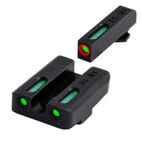 TRUGLO TFX Pro Glock Low Set Tritium/Fiber-Optic Day/Night Sights, Black