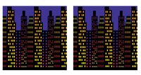 Beistle S52122AZ2 Cityscape Backdrop, Multicolored