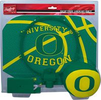 NCAA Oregon Ducks Kids Slam Dunk Hoop Set, Green, Small