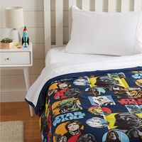 AmazonBasics Star Wars Galactic Grid Comforter, Twin