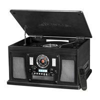 Victrola Navigator 8-in-1 Classic Bluetooth Record Player with USB Encoding and 3-speed Turntable
