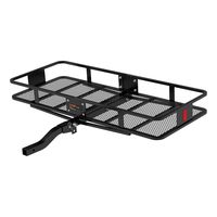 CURT 18153 500 lbs. Capacity Basket Trailer Hitch Cargo Carrier, Fits 2-Inch Receiver
