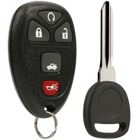 Key Fob Keyless Entry Remote with Ignition Key fits Cadillac DTS / Chevy Impala Monte Carlo 2006 2007 2008 2009 2010 2011 2012 2013