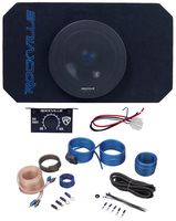 Rockville RMW8A 8" 800w Tunnel Slot Ported Powered Subwoofer Enclosure Class D