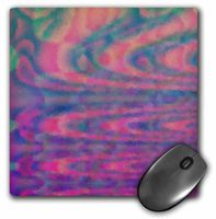 3Drose LLC 8 X 8 X 0.25 Inches Mouse Pad, Pastel Pink, Purple, and Blue Abstract by Angelandspot (Mp_108278_1)