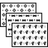 Hippypotamus Disposable Placemats Baby - 75 BPA Free Table Toppers for Kids and Toddlers - Extra Sticky Travel Mat for Restaurant