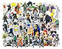 Anime Vinyl Graffiti Stickers 100 Pcs / Pack to Naruto Character to Kids Adults Teens Children Toddler Gift for Hydro Flask Laptop Notebook Locker Fridge Computer Decoration Aesthetics Decals Parts-L