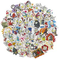 Ultraman Laptop Stickers 50pcs, Cool Kids/Teen Cartoon Vinyl Computer Waterproof Water Bottles Skateboard Luggage Decal Graffiti Patches Decal (Altman)