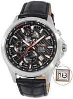 NYSW World Best Thinnest Luxury Smart Watch Analog Atomic Fitness Activity Tracker Hybrid Black Smartwatch Reloj for Men Hombre Women Perpetual Calendar Smart Phone Link Feature: iPhone/Android