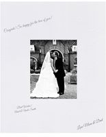 Pack of 5 16x20 White Signature and Autograph Picture Mat for 8x10 picture. Weddings, Baby Showers, Reunions