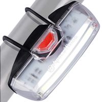 Bike Front Safety Light USB Rechargeable by Apace - Powerful LED Bicycle Headlight to Be Seen w/Bright 200 Lumens Output for Optimum Cycling Visibility