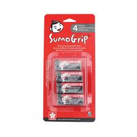Sakura 50259 Sumo Grip EraserB60 Premium Block Eraser 4Pc, 4 Piece
