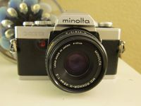 Minolta XG9 35mm SLR Camera/w Data Back
