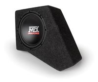 AMPLIFIED Thunderform Loaded MTX 10" Custom Sub Box 2007-2016 4-Door JEEP Wrangler JK (for Convertible, seenotes in "Description")