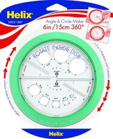 Helix 360° Angle and Circle Maker, Assorted Colors (36002) - 2 Pack
